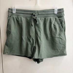 Secret Treasures Olive Athletic Shorts